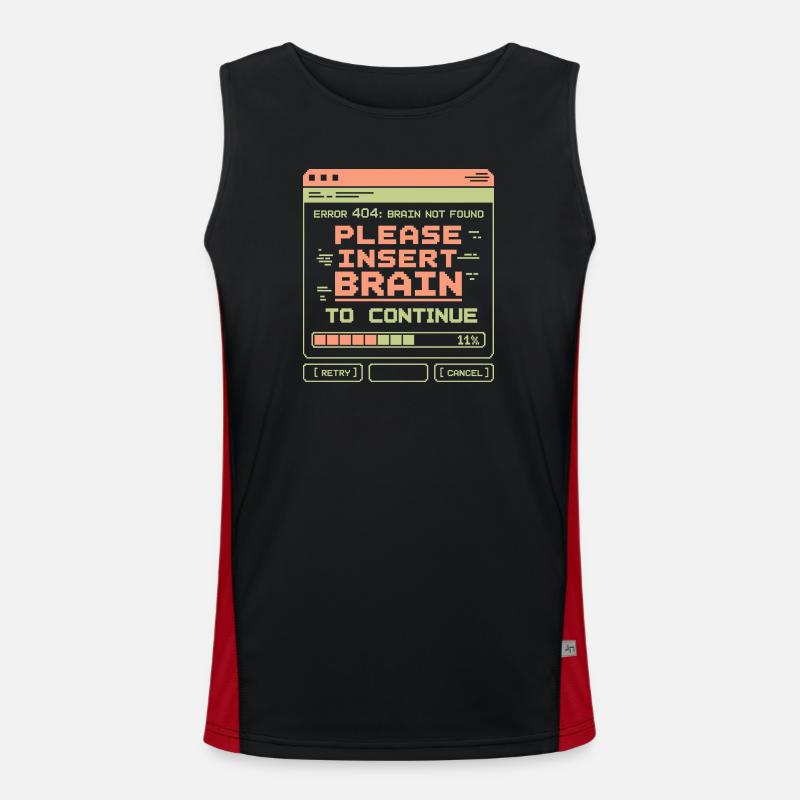 Erreur 404 : Conception de pixels non trouvée Débardeur respirant contrasté Homme 