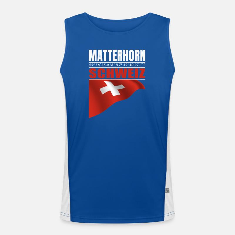 Matterhorn Men's Functional Contrast Tank Top 