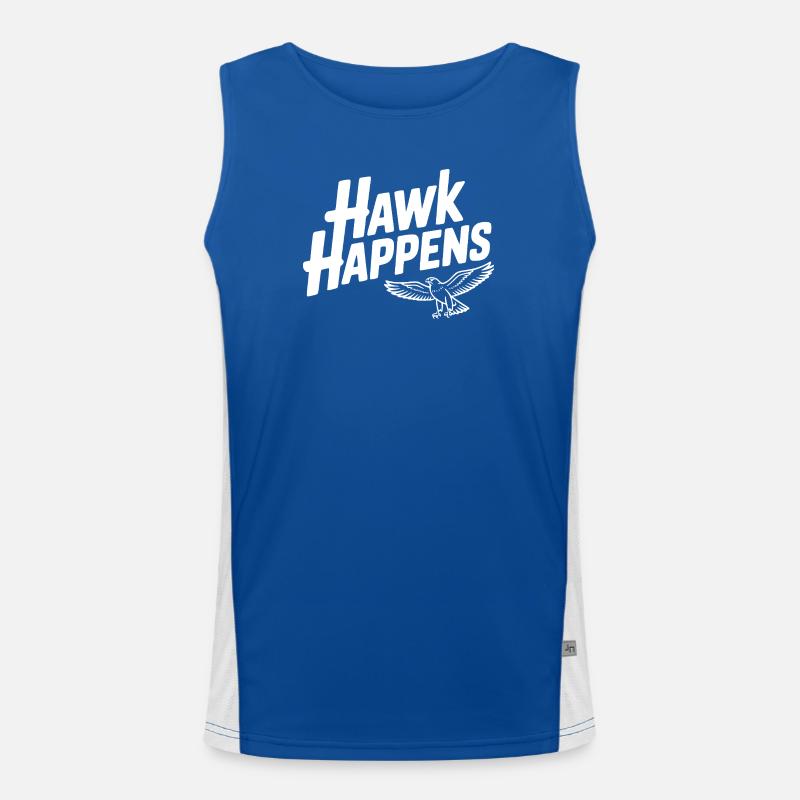 Hawk Happens Men's Functional Contrast Tank Top 