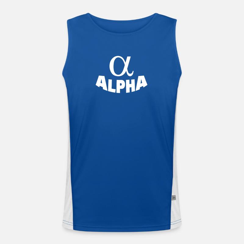 Alpha Men's Functional Contrast Tank Top 