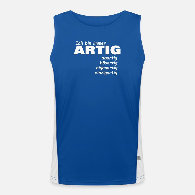 good Men's Functional Contrast Tank Top 