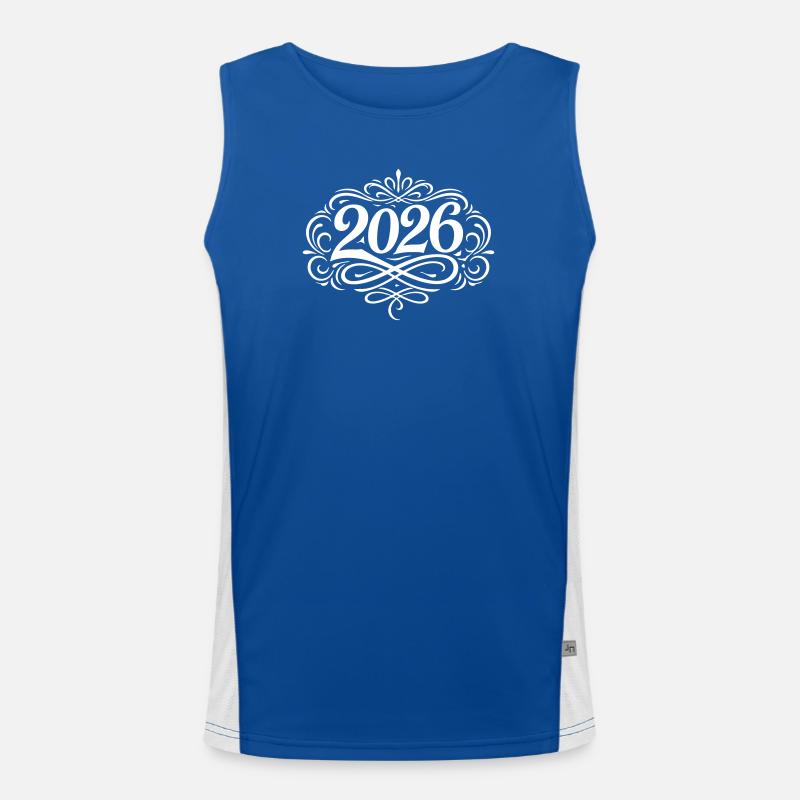 2026 Edel Funktionelles Kontrast-Tank Top für Männer 