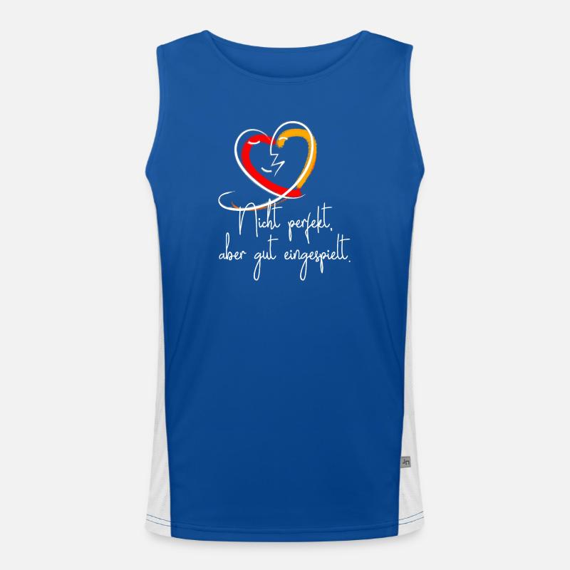 Partner TShirt Nicht perfekt, aber gut eingespielt Débardeur respirant contrasté Homme 