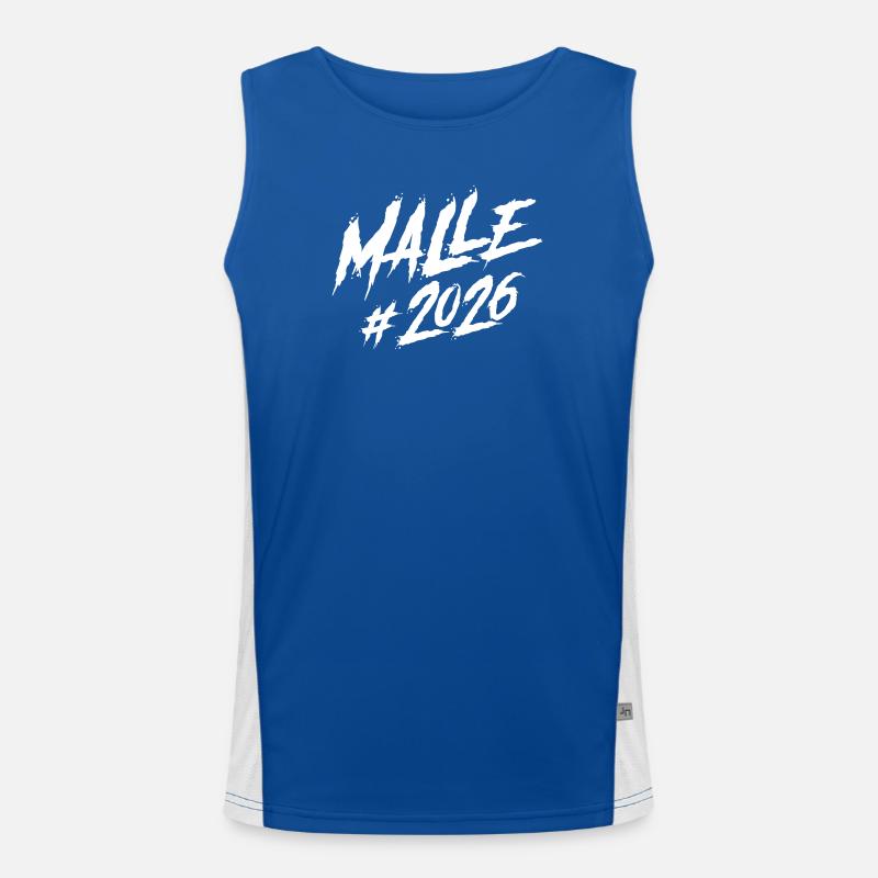 Équipe Malle 2026 Débardeur respirant contrasté Homme 