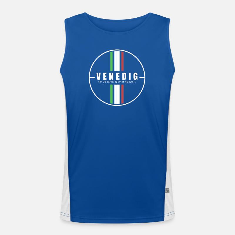 Venice Coordinates Men's Functional Contrast Tank Top 