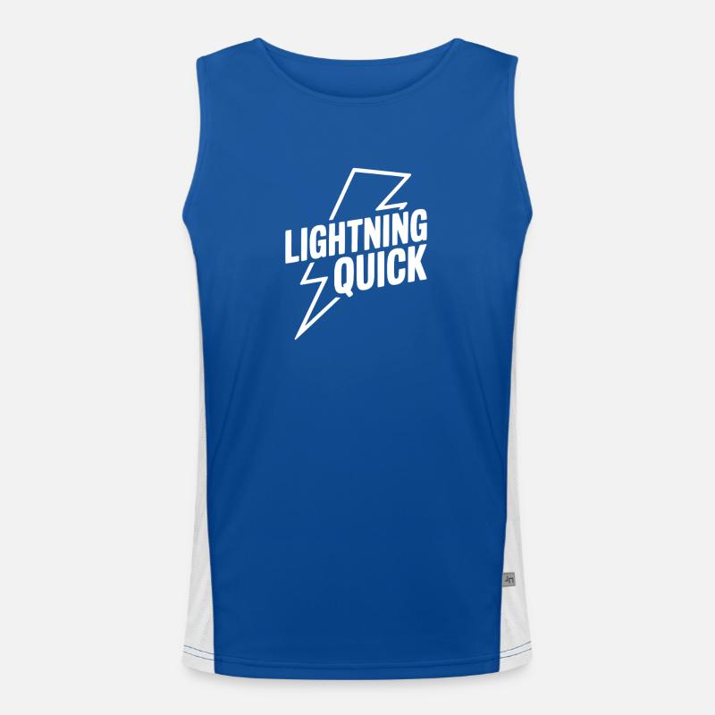 Éclair Débardeur respirant contrasté Homme 