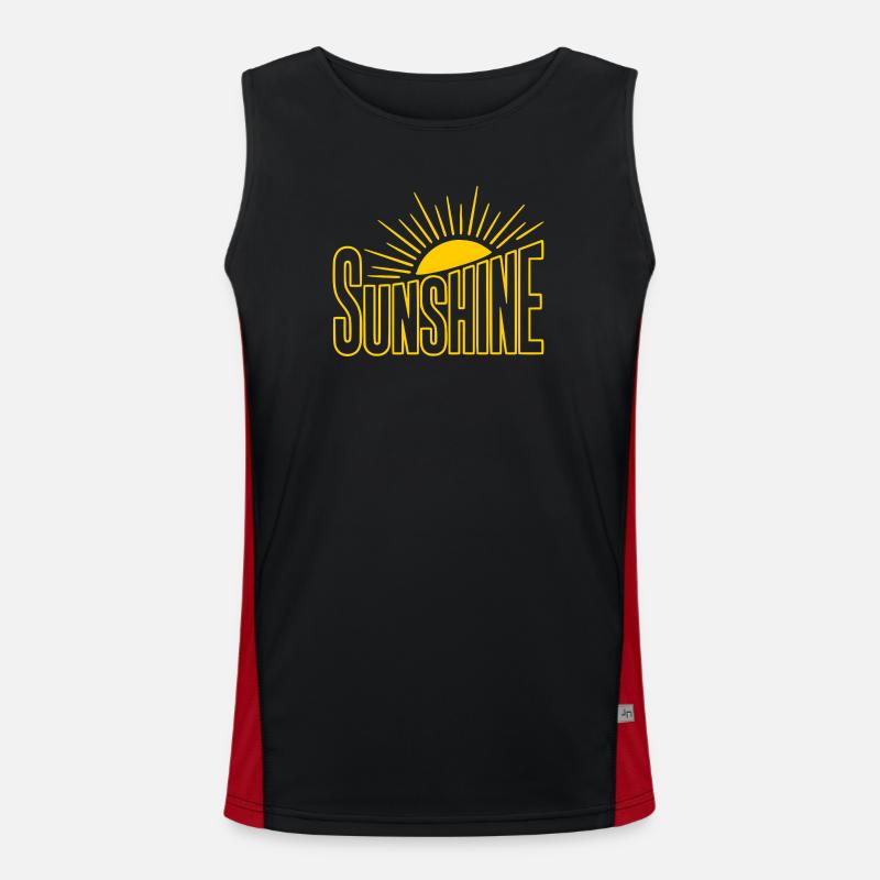 Sunbeam Sunshine Logo Men's Functional Contrast Tank Top 