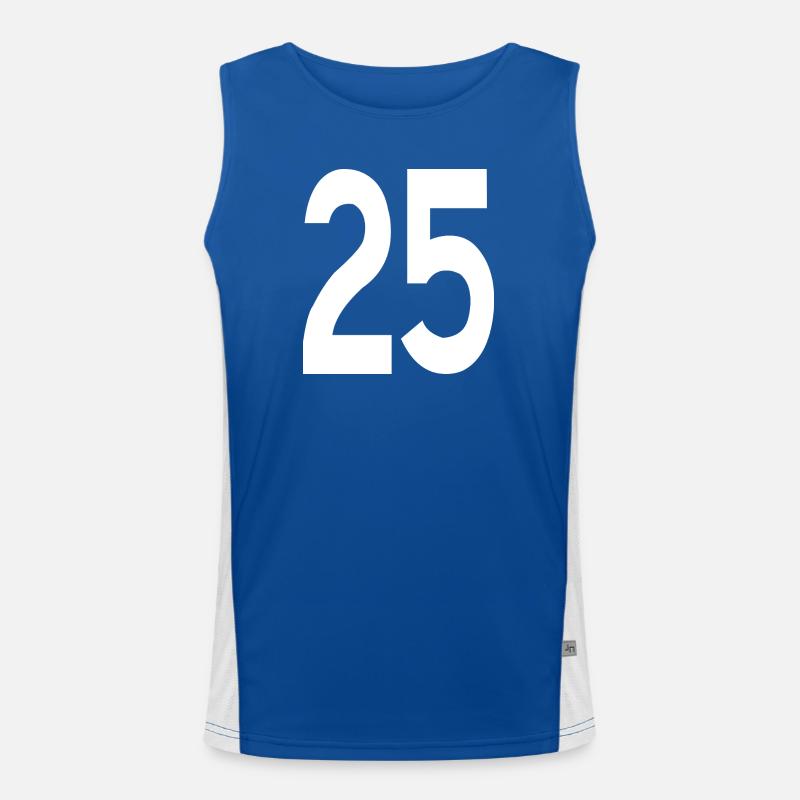 Friendly Beginnings 25 Men's Functional Contrast Tank Top 