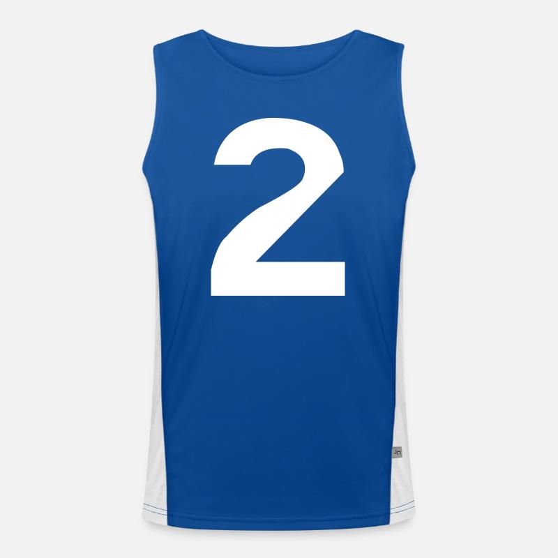 2 Two Men's Functional Contrast Tank Top 