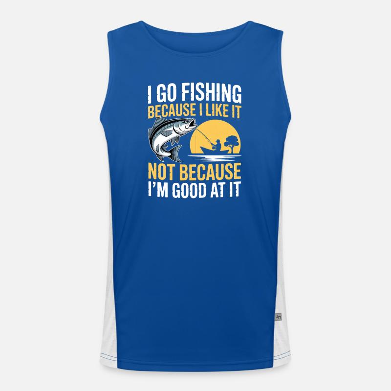 Go Angel-Zitat Sonnenuntergangs-Tee Funktionelles Kontrast-Tank Top für Männer 