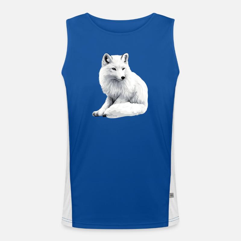 Snow fox Men's Functional Contrast Tank Top 