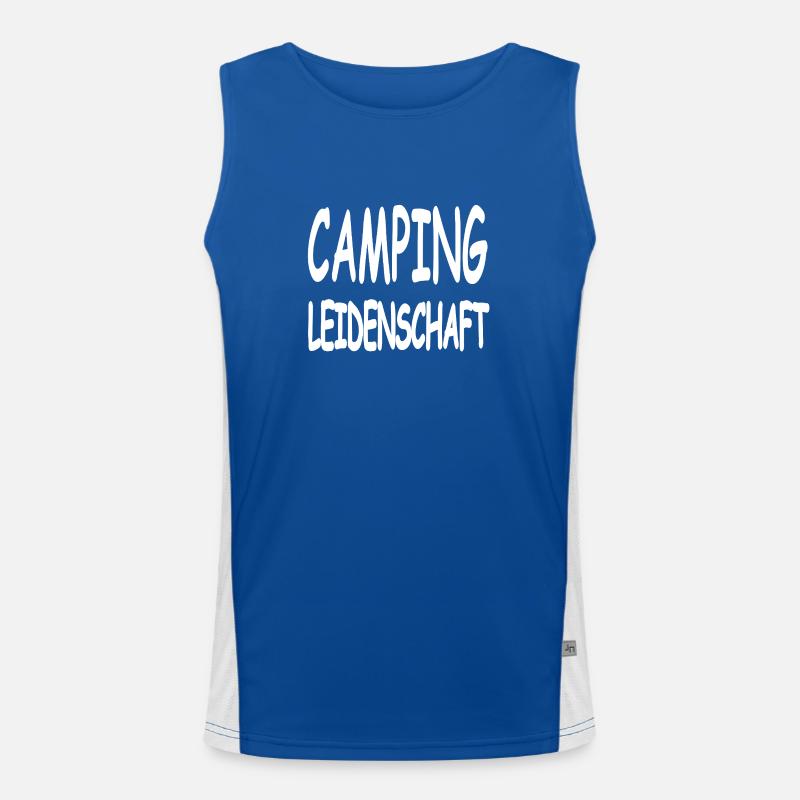 Camping Débardeur respirant contrasté Homme 