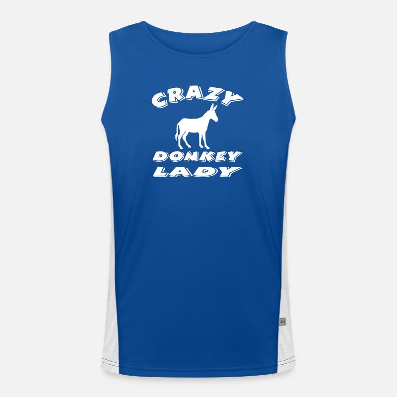 donkey Men's Functional Contrast Tank Top 
