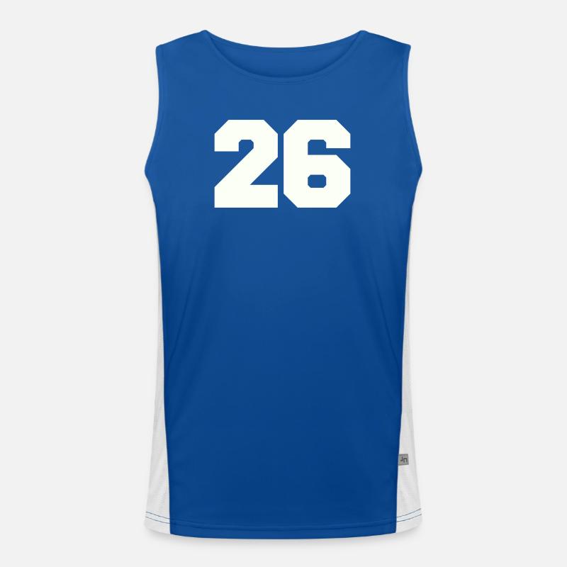 26 Funktionelles Kontrast-Tank Top für Männer 