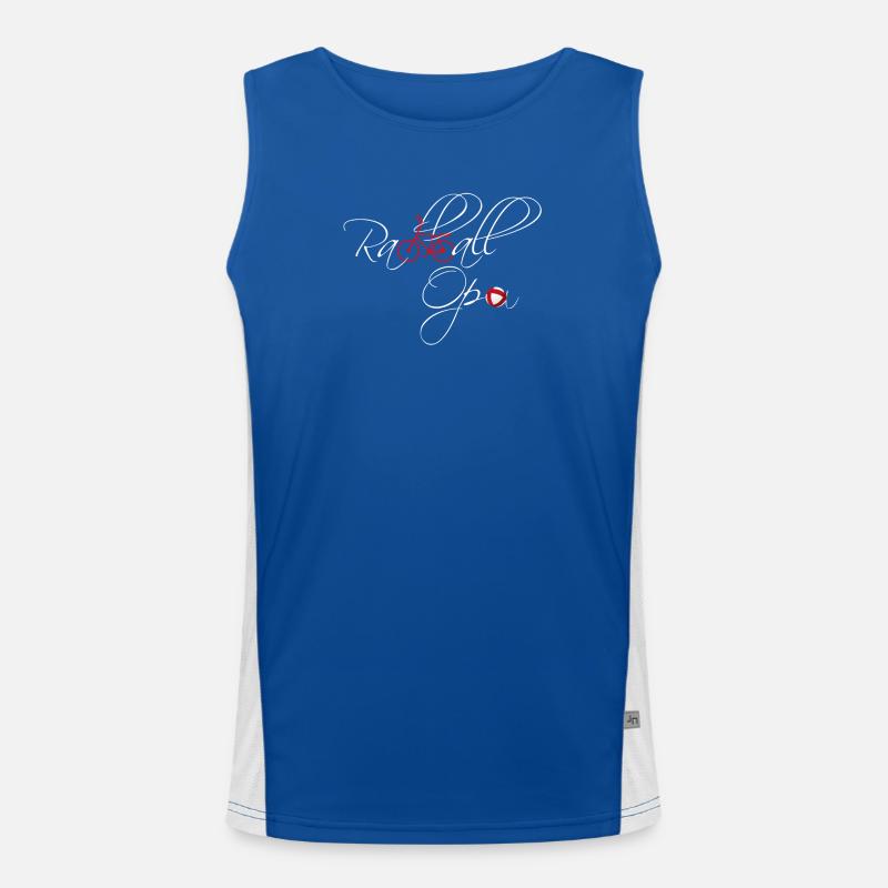 Radball, Cycleball, Hallenradsport, Opa Funktionelles Kontrast-Tank Top für Männer 