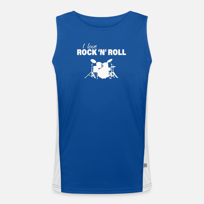 Rock & Roll Men's Functional Contrast Tank Top 