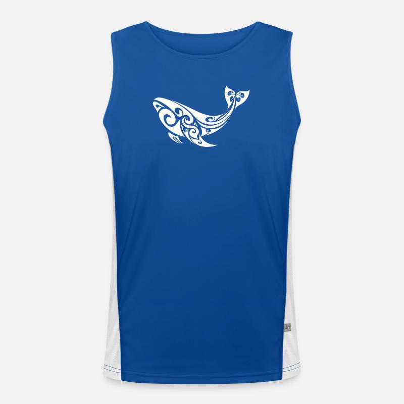 Wal Funktionelles Kontrast-Tank Top für Männer 