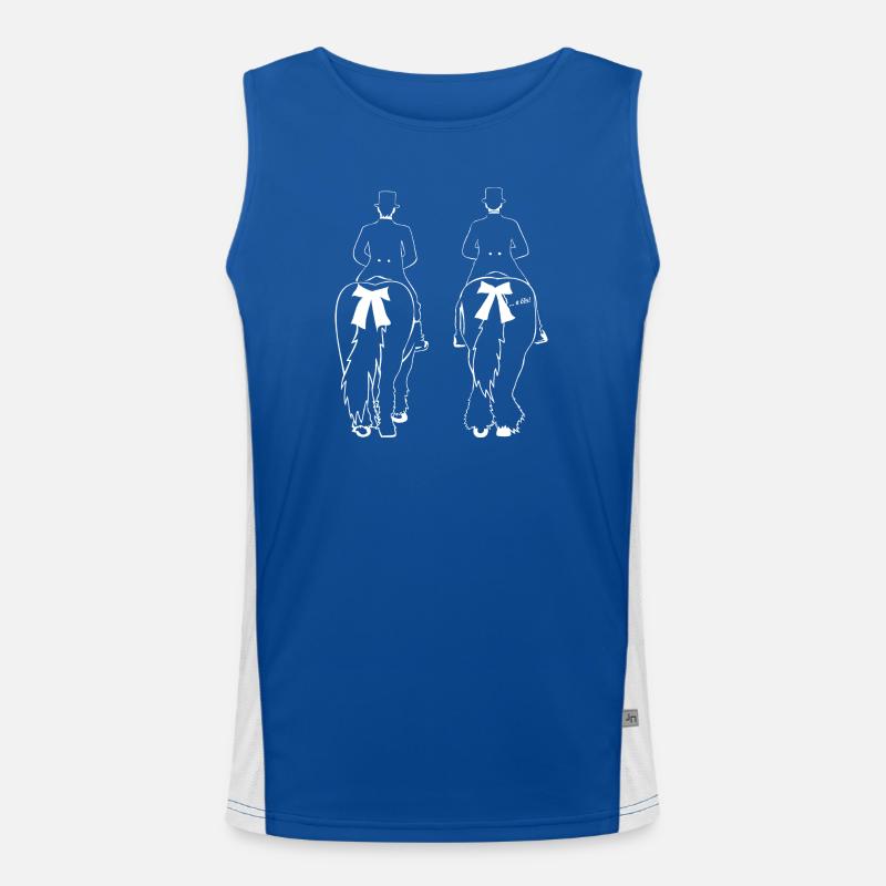 KŘIŽERJEJ ... A čěs ! Débardeur respirant contrasté Homme 