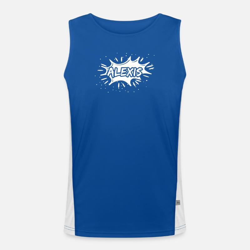 Geschenk Alexis Funktionelles Kontrast-Tank Top für Männer 