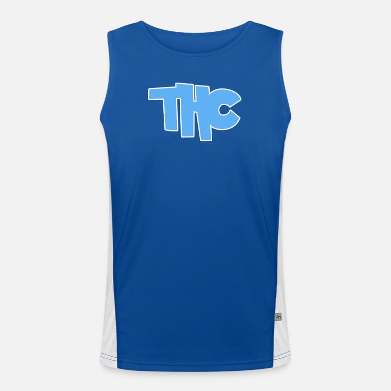 THC Funktionelles Kontrast-Tank Top für Männer 