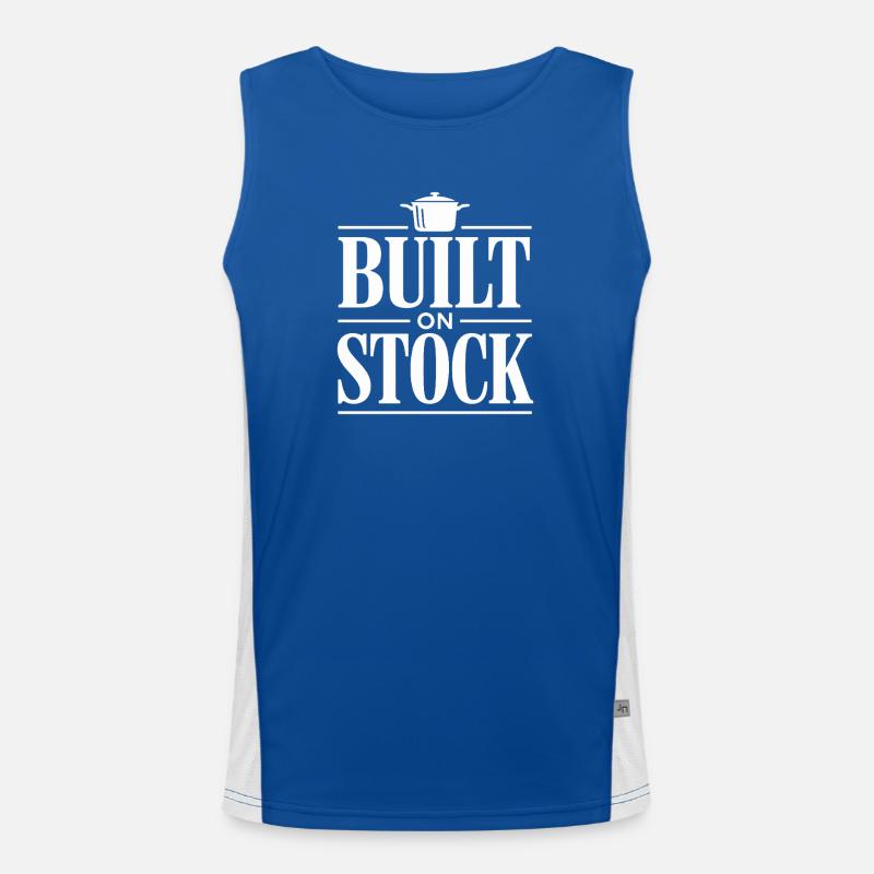 Saucier Sauce Station Brigade Chef Culinary Statio Funktionelles Kontrast-Tank Top für Männer 