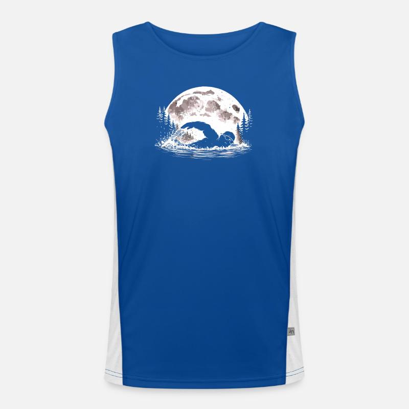 Bigfoot Float Men's Functional Contrast Tank Top 