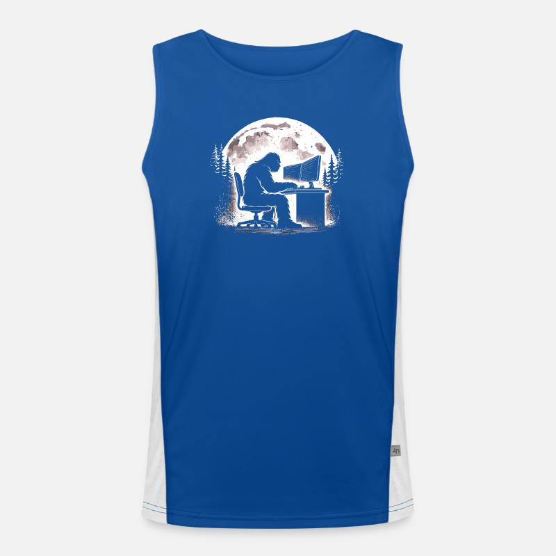 Programmeur Bigfoot Débardeur respirant contrasté Homme 