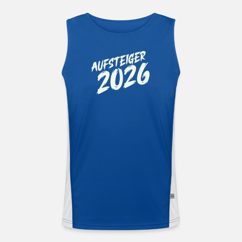 Aufsteiger 2026 Design Funktionelles Kontrast-Tank Top für Männer 