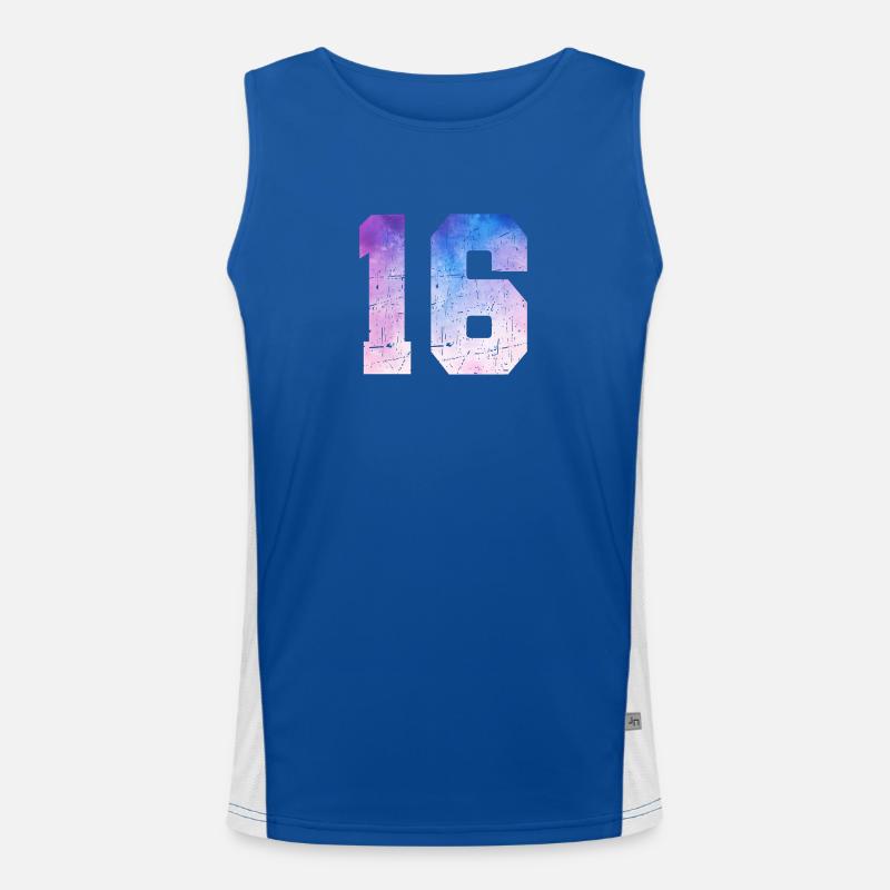Issue 16 – 16th Anniversary Gift Men's Functional Contrast Tank Top 