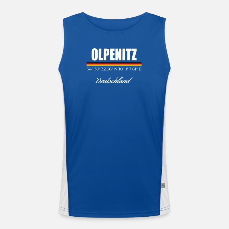 Olpenitz Funktionelles Kontrast-Tank Top für Männer 