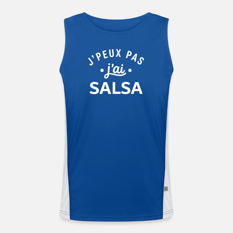 J'peux pas j'ai Salsa Débardeur respirant contrasté Homme 