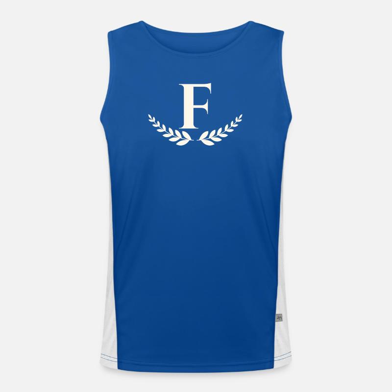 F Débardeur respirant contrasté Homme 