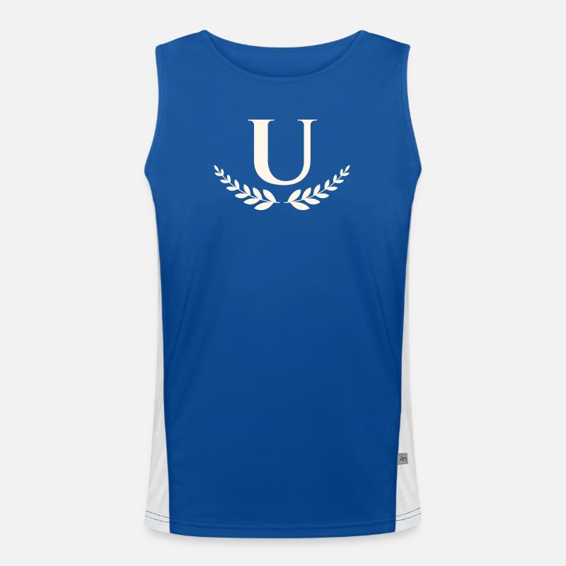 U Funktionelles Kontrast-Tank Top für Männer 