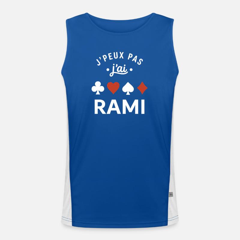 rami Débardeur respirant contrasté Homme 