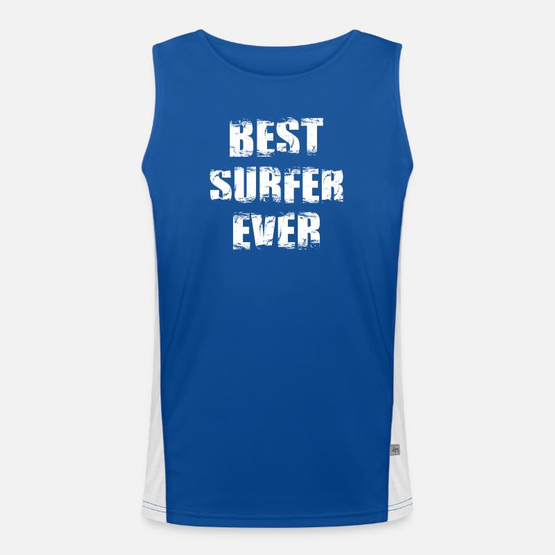 Bester Surfer Funktionelles Kontrast-Tank Top für Männer 