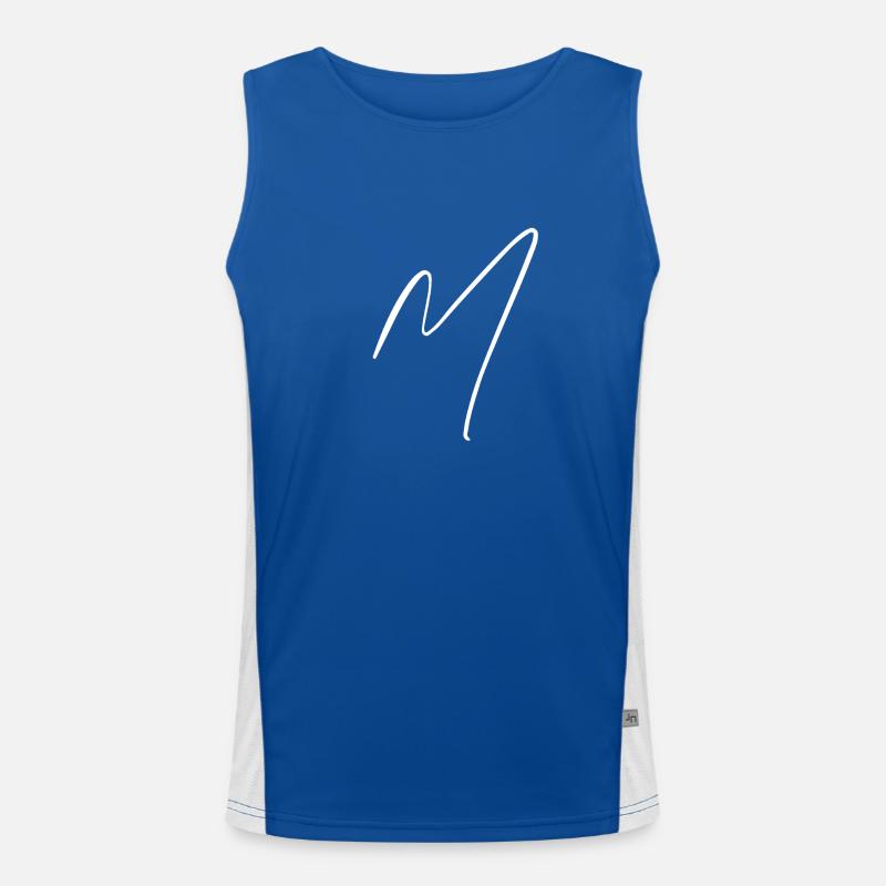 m Men's Functional Contrast Tank Top 