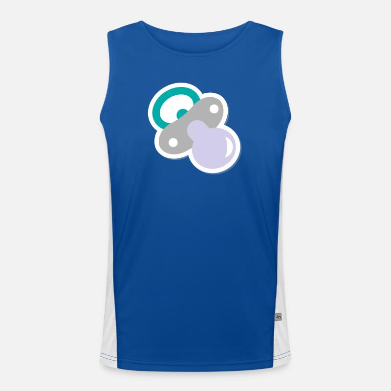 Pacifier Men's Functional Contrast Tank Top 