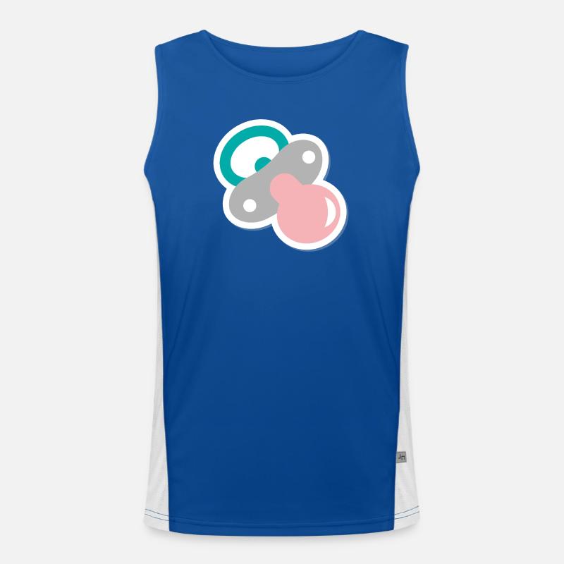 Pacifier Men's Functional Contrast Tank Top 
