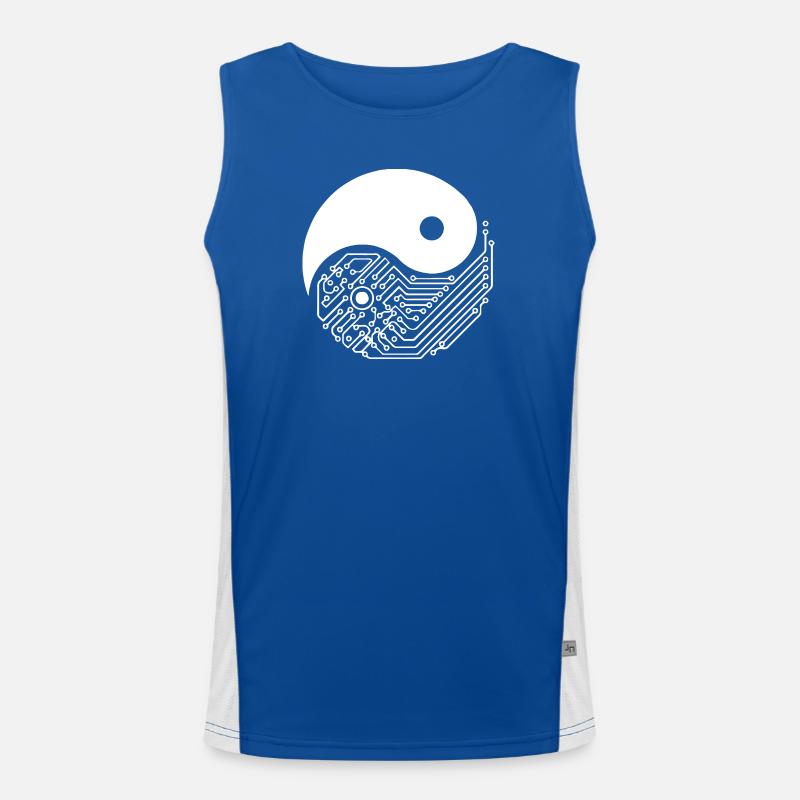 Machine Learning Deep Learning und KI-ML-Ingenieur Funktionelles Kontrast-Tank Top für Männer 