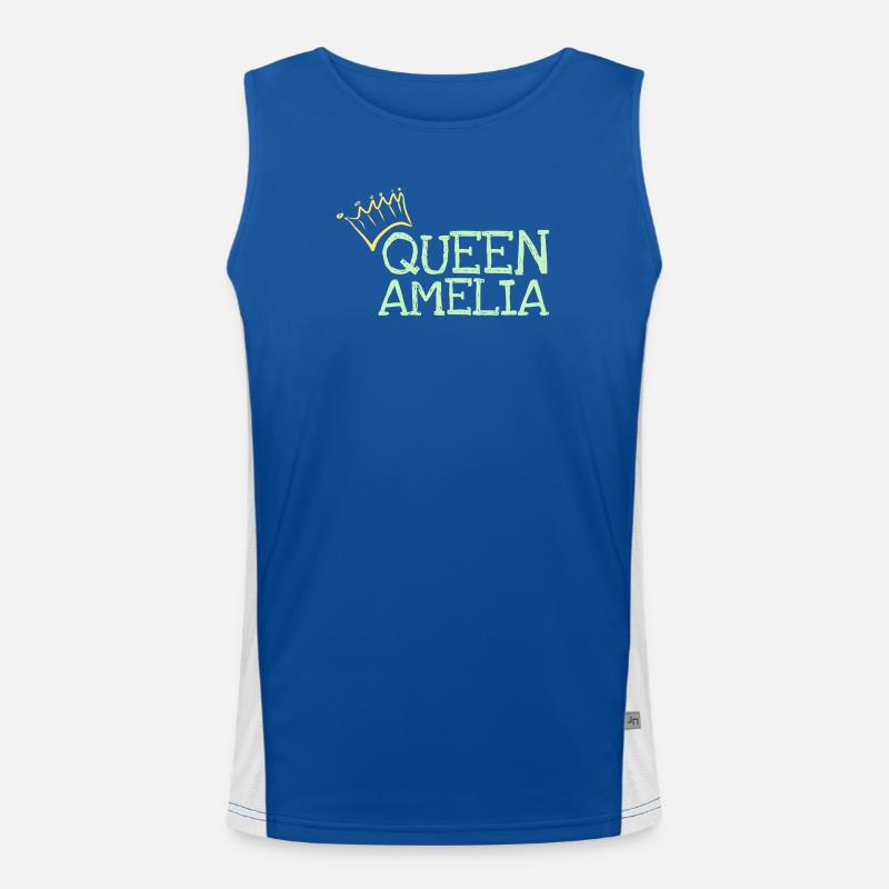 Amelia Funktionelles Kontrast-Tank Top für Männer 