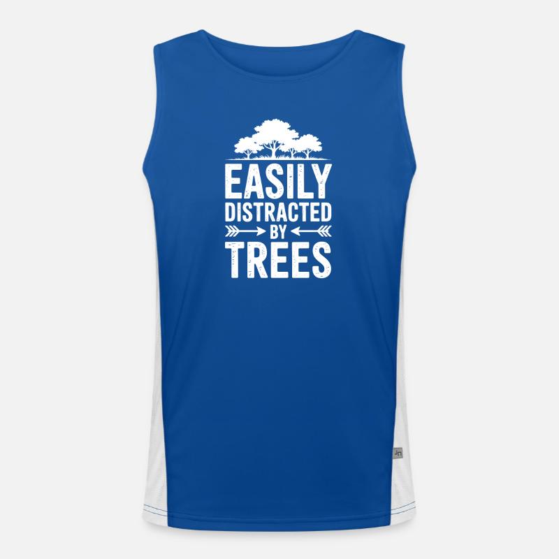 Bäume Sprüche Baum Lustiges Bäume Geschenk Funktionelles Kontrast-Tank Top für Männer 