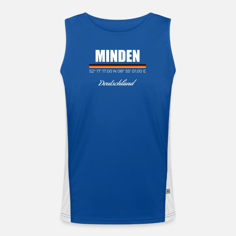 Minden Funktionelles Kontrast-Tank Top für Männer 