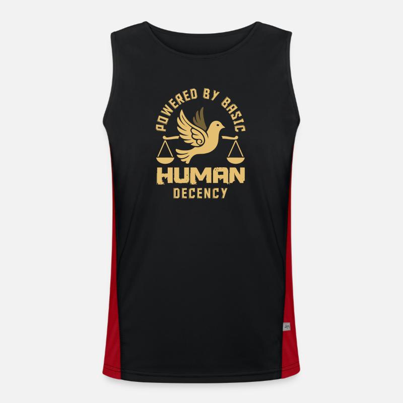 radicalized by fundamental Men's Functional Contrast Tank Top 