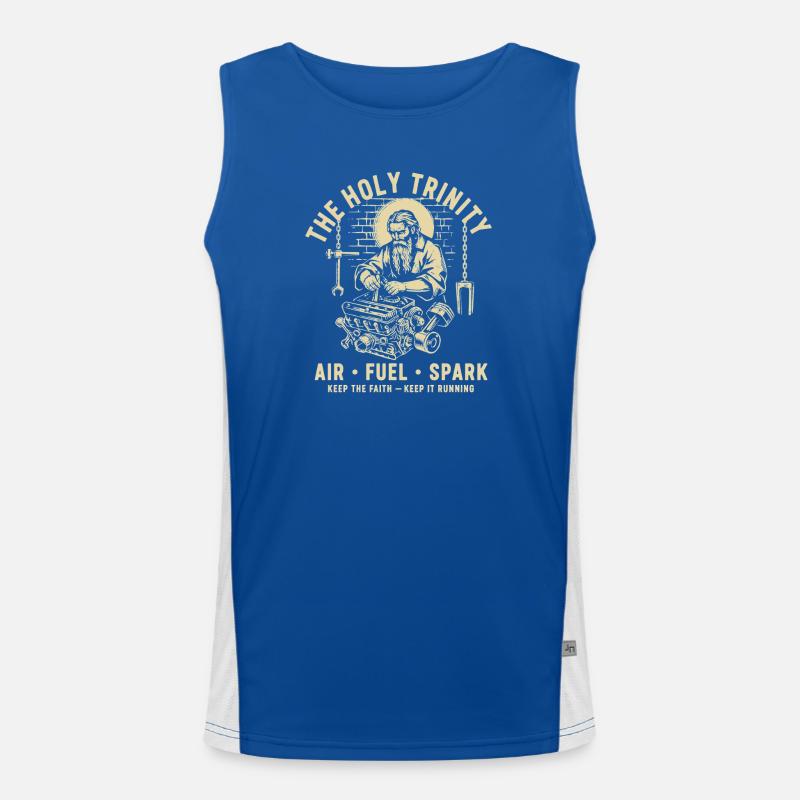 Holy Trinity Air Fuel Spark Men's Functional Contrast Tank Top 