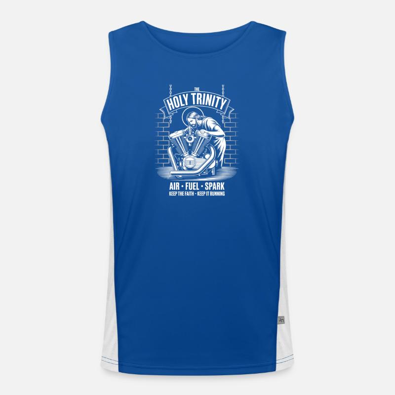 Holy Trinity Ride Engine Men's Functional Contrast Tank Top 