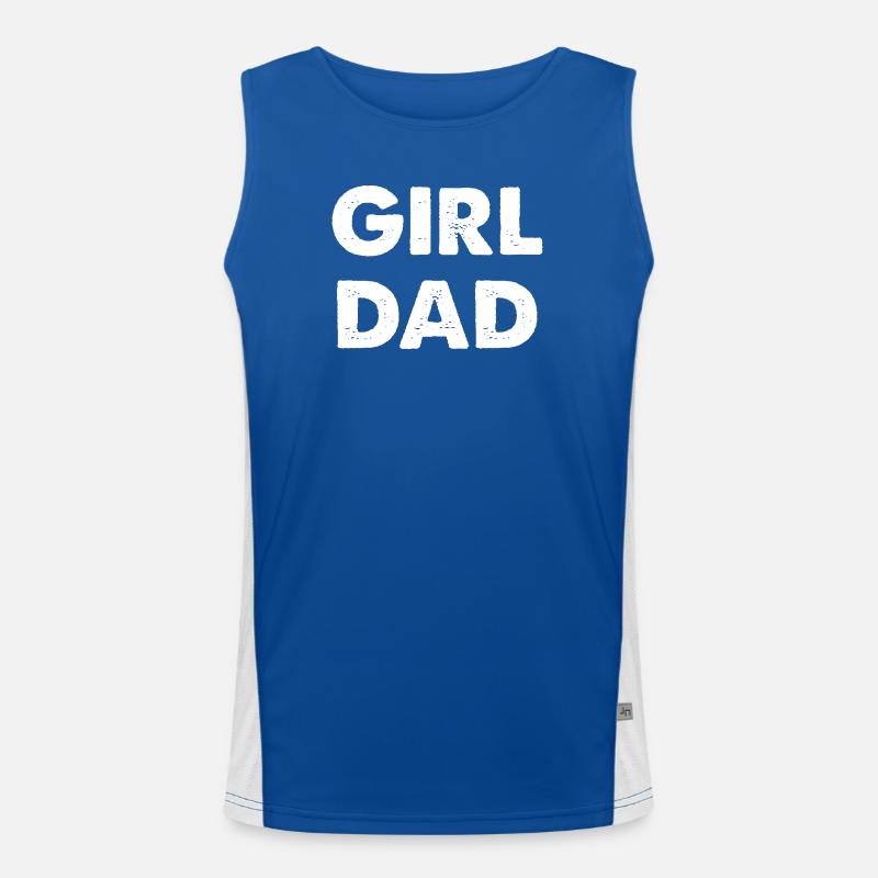 fille papa Débardeur respirant contrasté Homme 