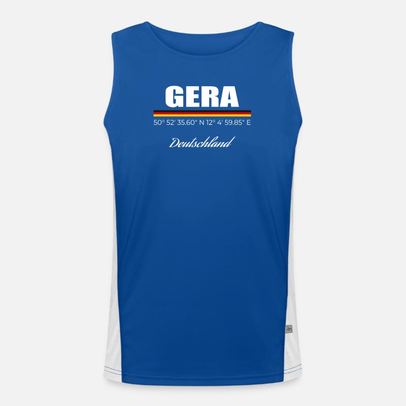 Gera Funktionelles Kontrast-Tank Top für Männer 