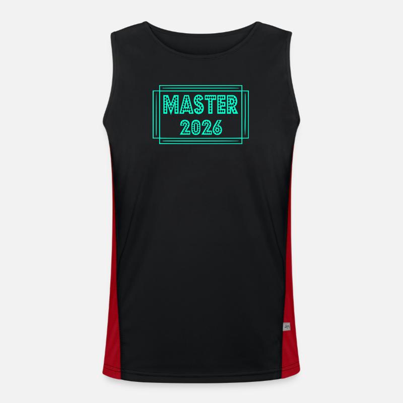 Diplôme 2026 Master Débardeur respirant contrasté Homme 