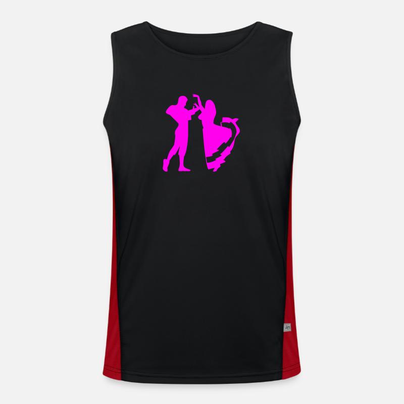 Dance Men's Functional Contrast Tank Top 