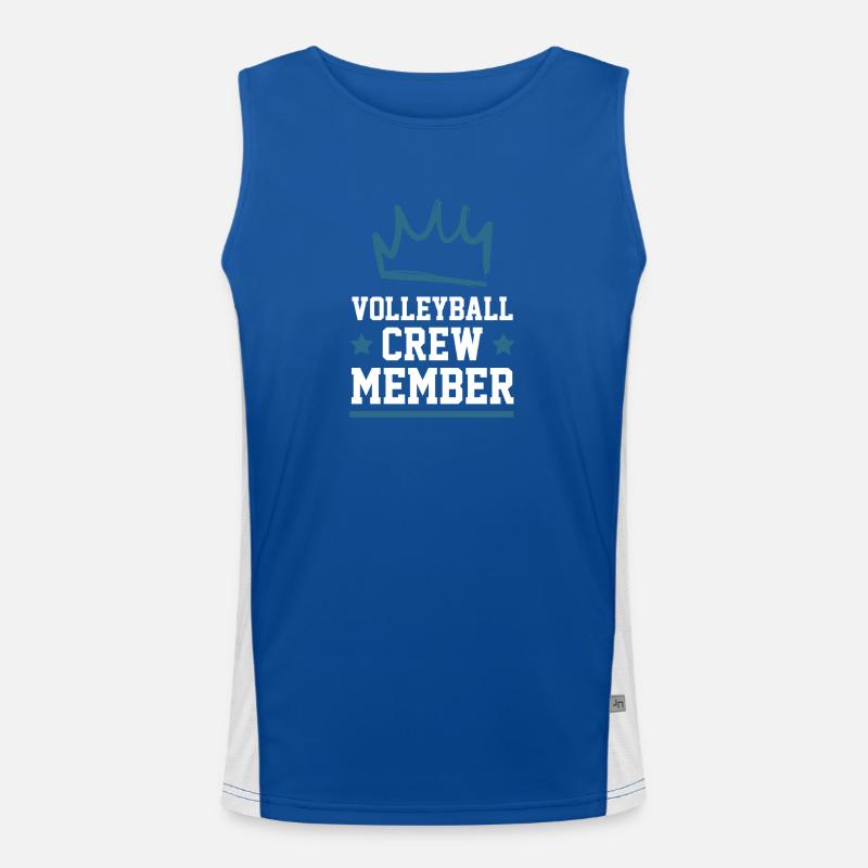 Équipe de volley-ball Débardeur respirant contrasté Homme 